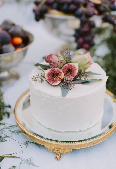 Свадебный торт для небольшой свадьбы