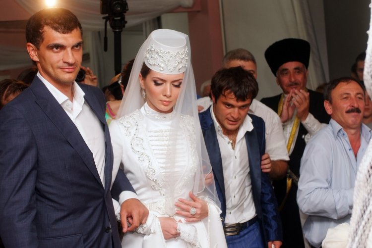 Шаферы на осетинской свадьбе