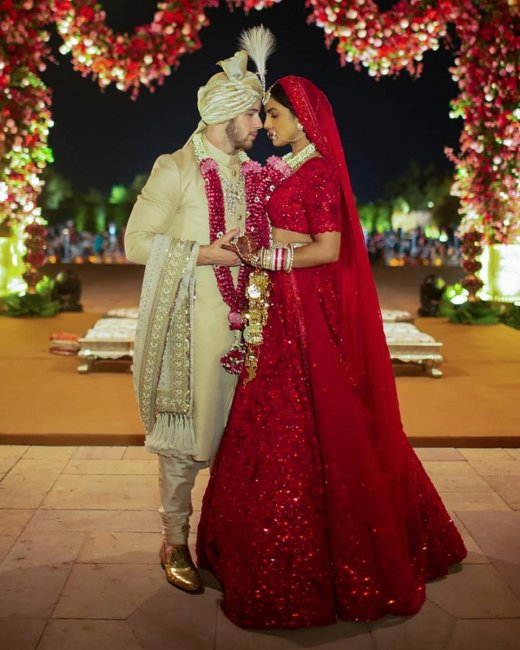 Индийская свадьба Приянки и Ника