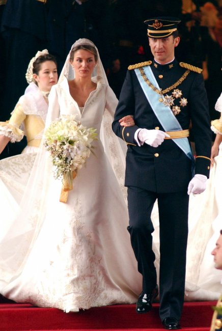 Свадебное платье Королевы Летиции
