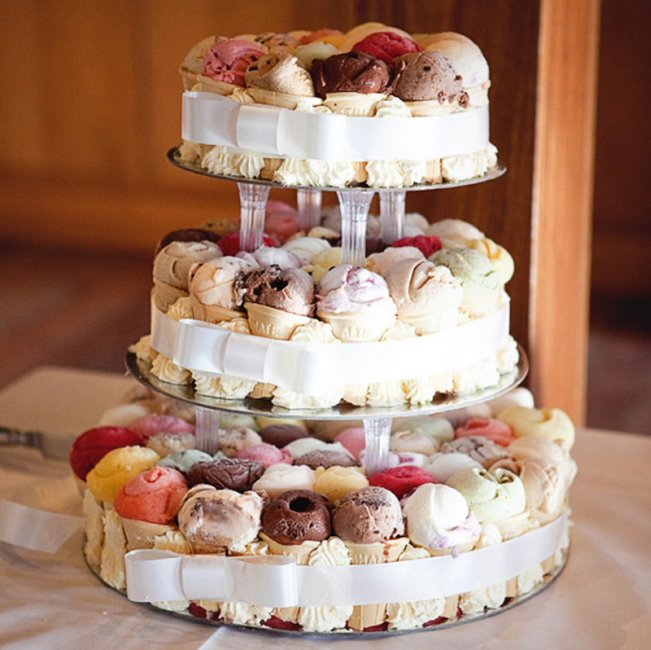 Порционные десерты на свадьбу