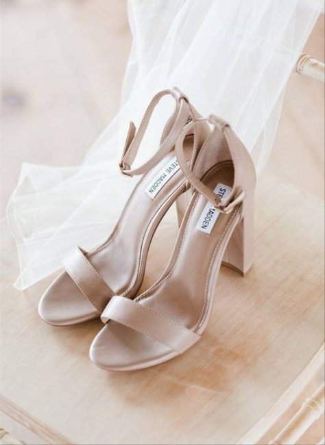 Свадебные туфли 2024 в стиле минимализм