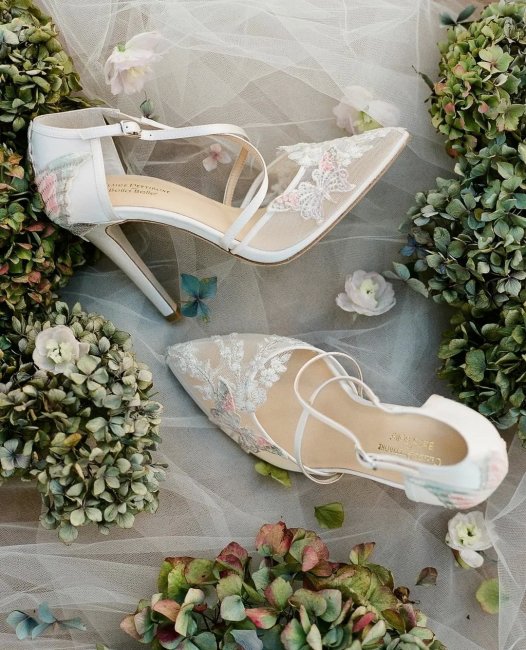 Свадебная обувь 2024 в стиле Cottagecore