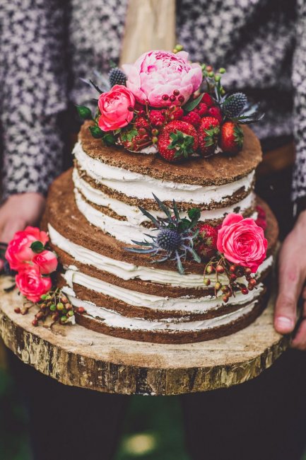 Торт для эко-свадьбы