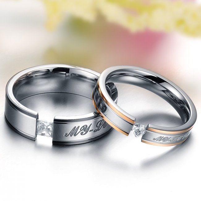 Стильные кольца для пары