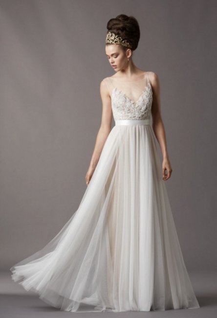 Лёгкие юбки свадебного платья