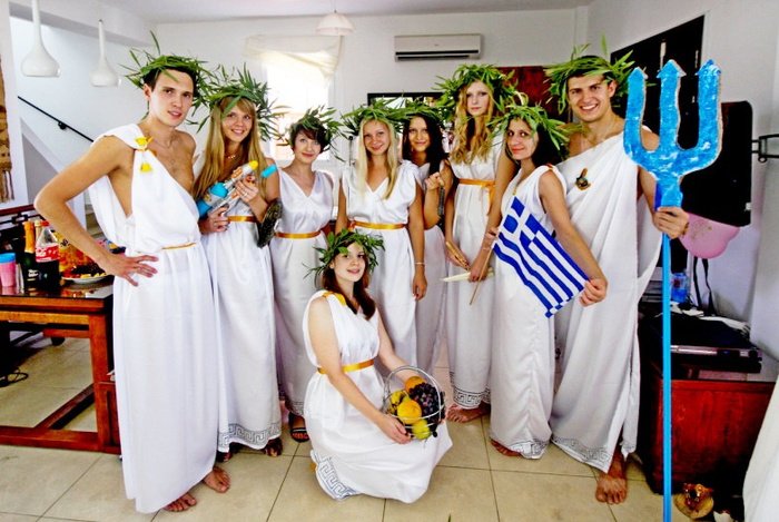 Сценарий второго дня свадьбы в стиле Греческие боги