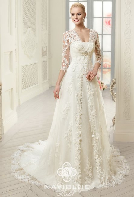Свадебное платье от Naviblue Bridal