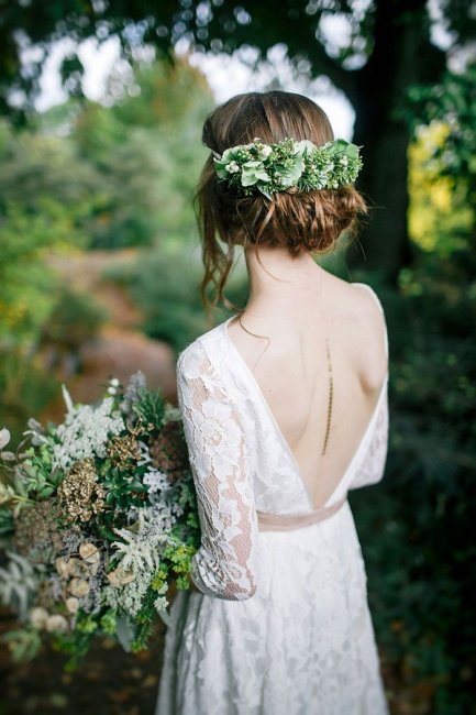 Невеста в стиле Botanical