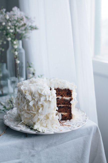 Свадебный торт одноэтажный