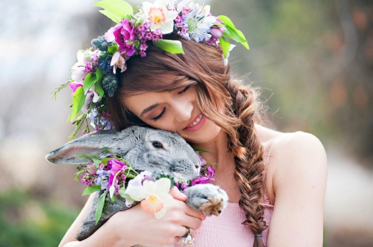 Невеста с кроликом