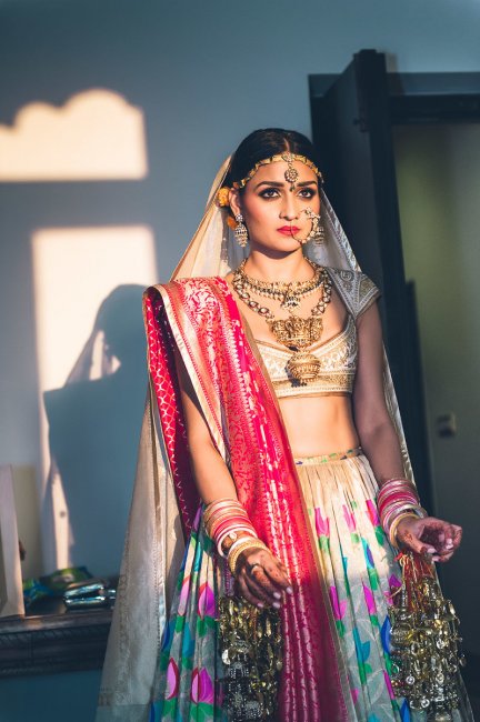Индийское свадебное платье