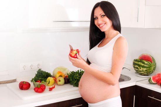 Питание для беременной девушки