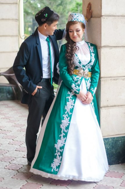 Свадебный наряд татарской невесты