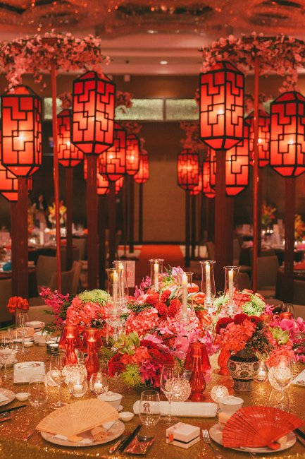 Декор для свадьбы в китайском стиле