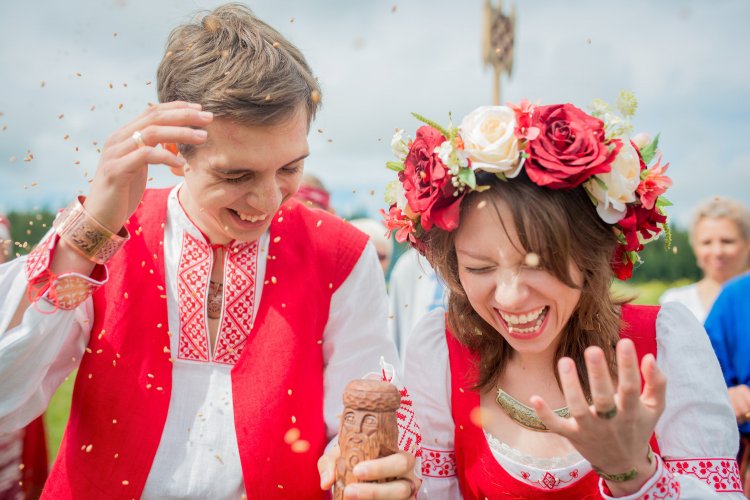 Обычаи русской свадьбы