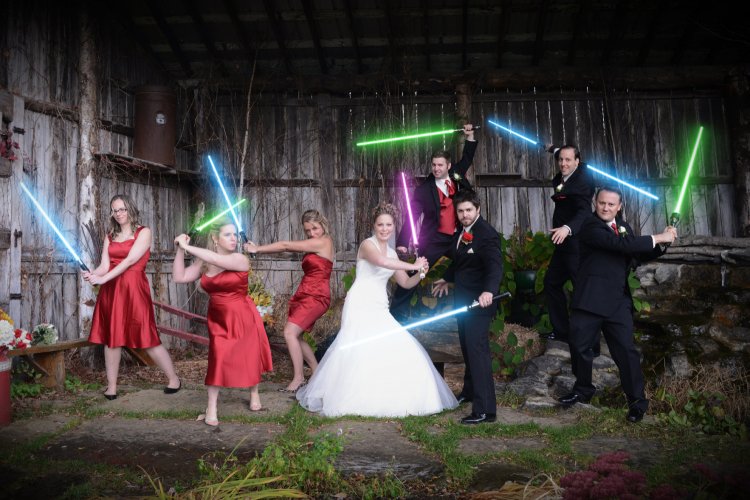 Свадьба в стиле Звездные войны