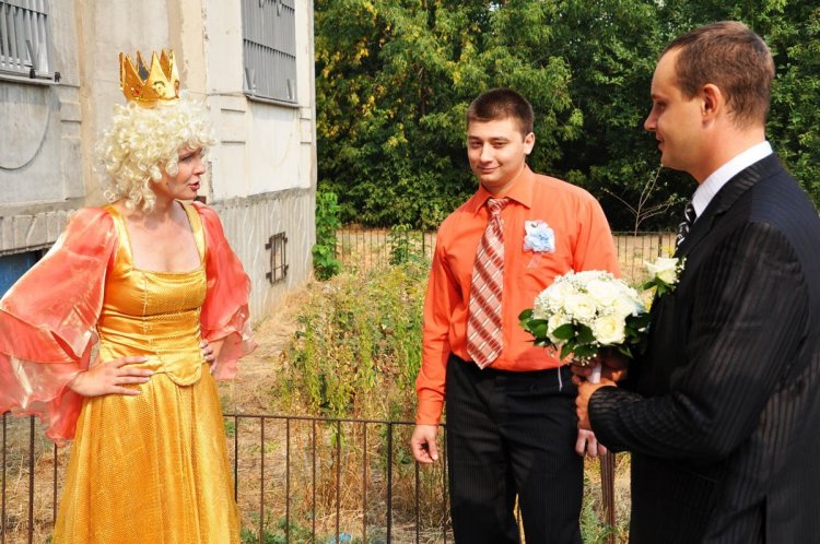 Сказочный выкуп невесты
