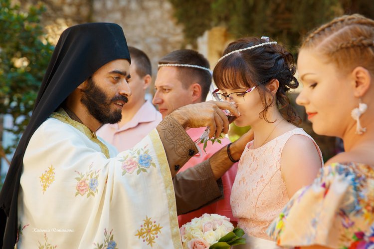 Венчание в Греции