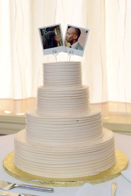 Торт для свадьбы в стиле кэжуал