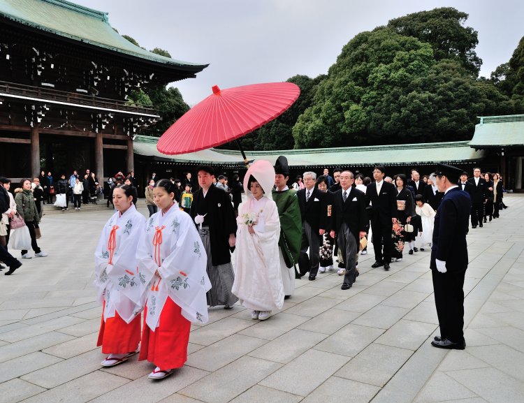 Свадьба в японских традициях