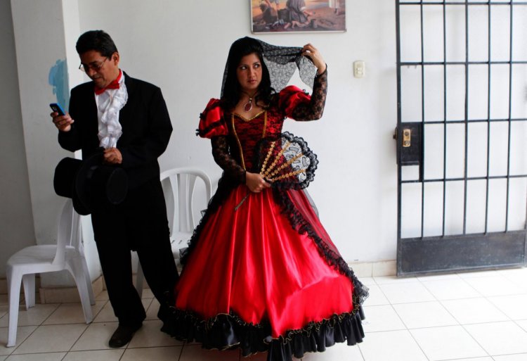 Свадебное платье в Перу