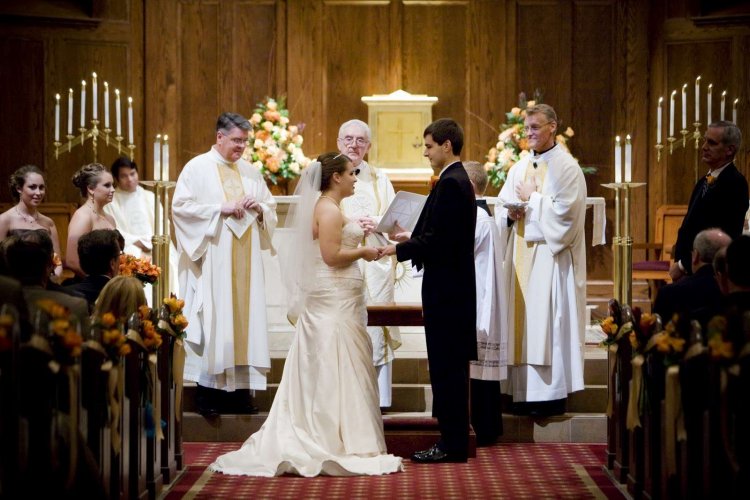Венчание в костеле