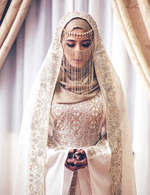 Арабское свадебное платье