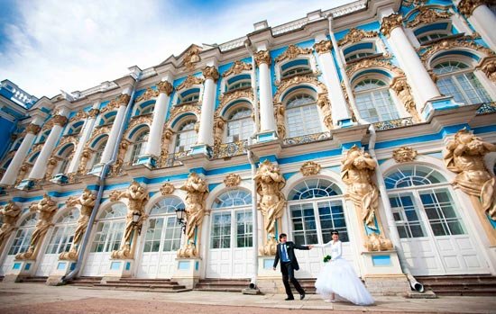 Свадьба возле Екатерининскогодворца