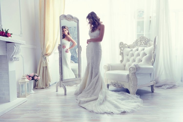 Невеста не должна видеть полный образ до свадьбы