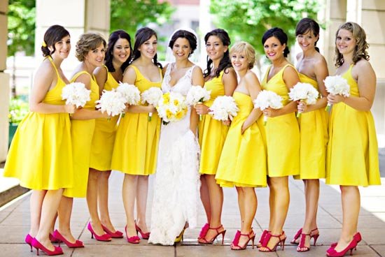 Желтая-желтая свадьба