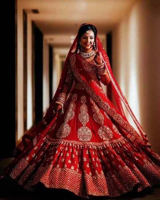 Наряд невесты в Индии