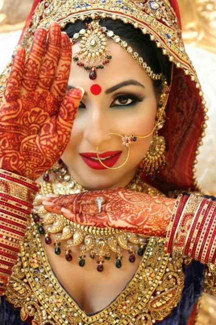 Украшения индийской невесты