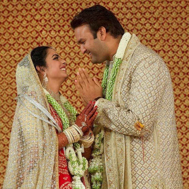 Свадьба Иши и Ананда в Индии