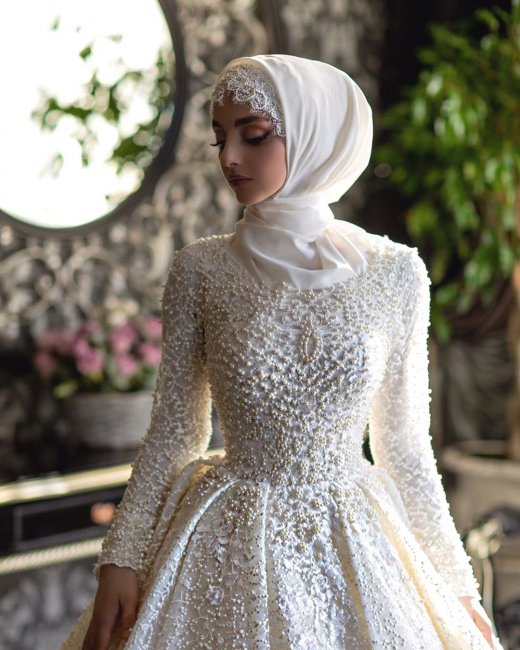 Арабское свадебное платье