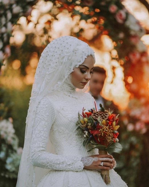 Нежный образ арабской невесты