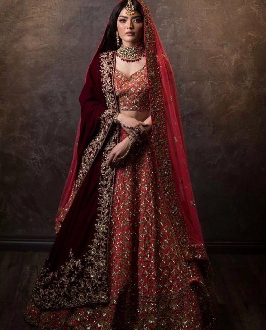 Свадебный образ индийской невесты