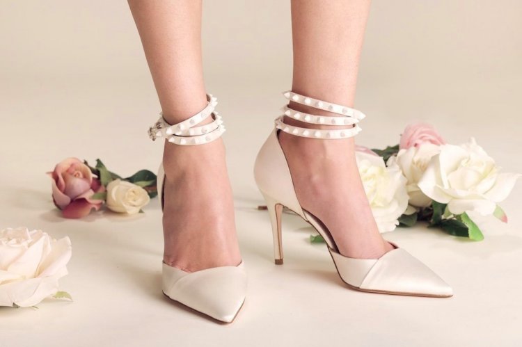 Модные свадебные туфли