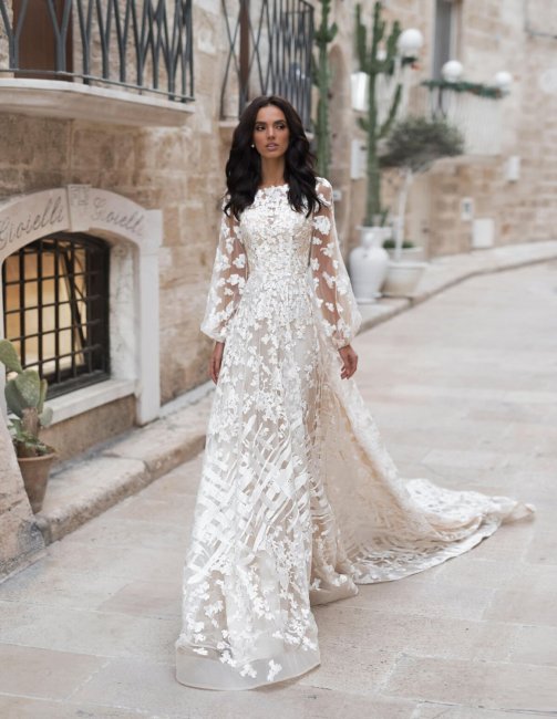 Трендовое турецкое свадебное платье