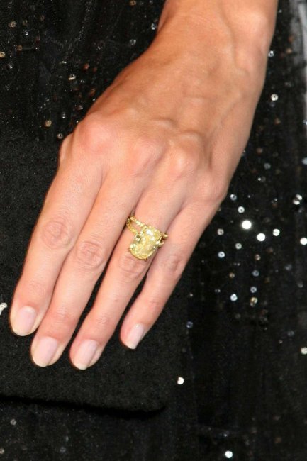 Первое помолвочное кольцо Хайди Клум