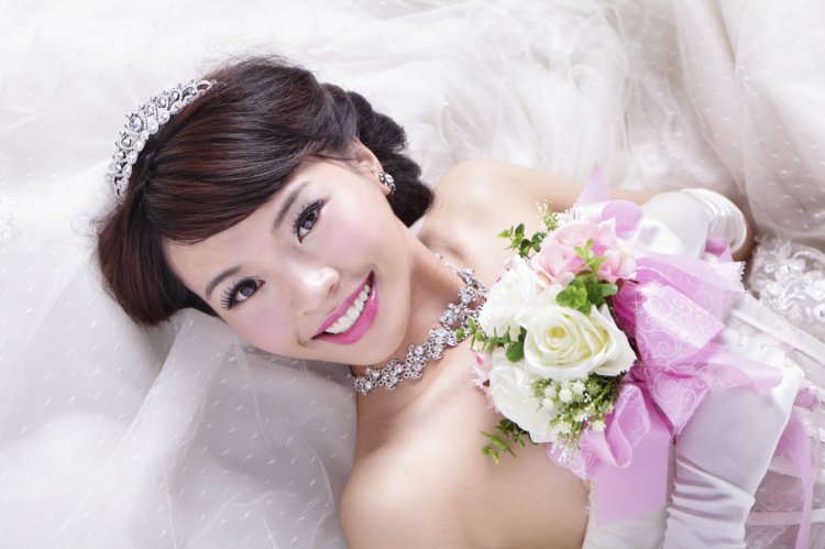 Современный макияж невесты