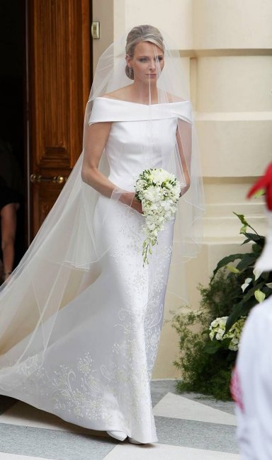 Свадебное платье принцессы Монако Шарлен