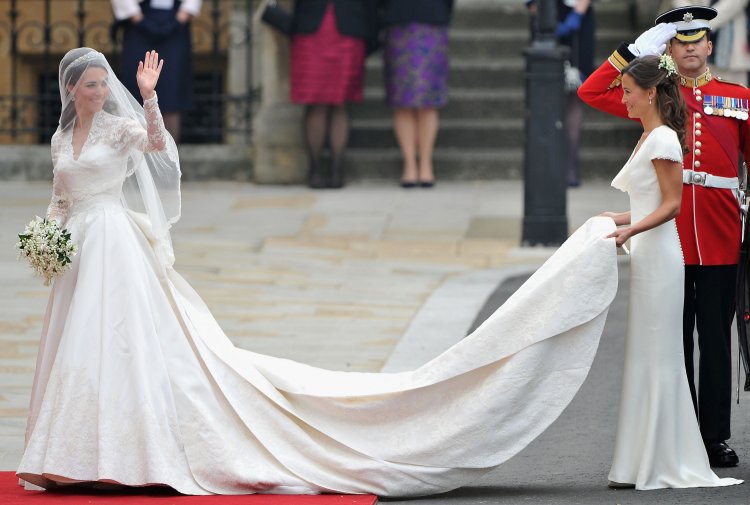 Платье невесты Кейт Миддлтон