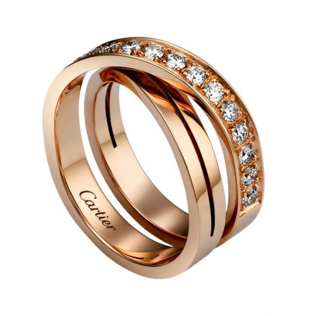 Обручальное кольцо Cartier