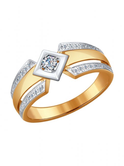 Свадебное кольцо Sokolov