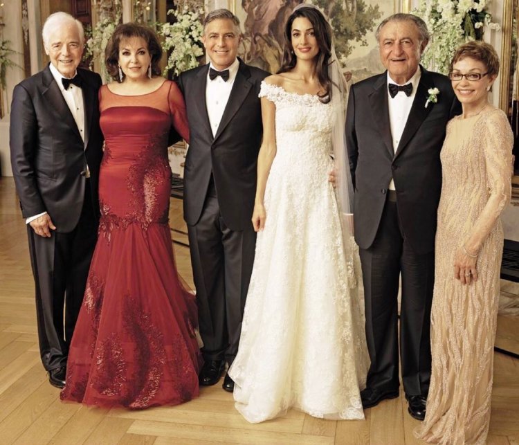 Свадебный образ Амаль Клуни