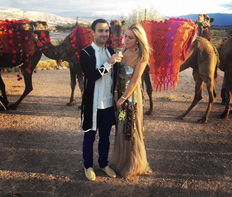 Свадьба Дианы Агрон в Марокко
