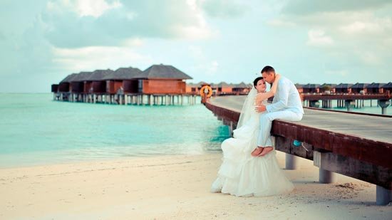 Удивительная свадьба на Мальдивах