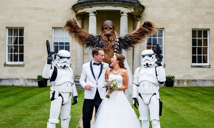 Выкуп невесты в стиле Звездных войн