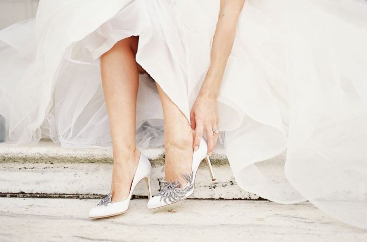Любимые туфли в качестве свадебных